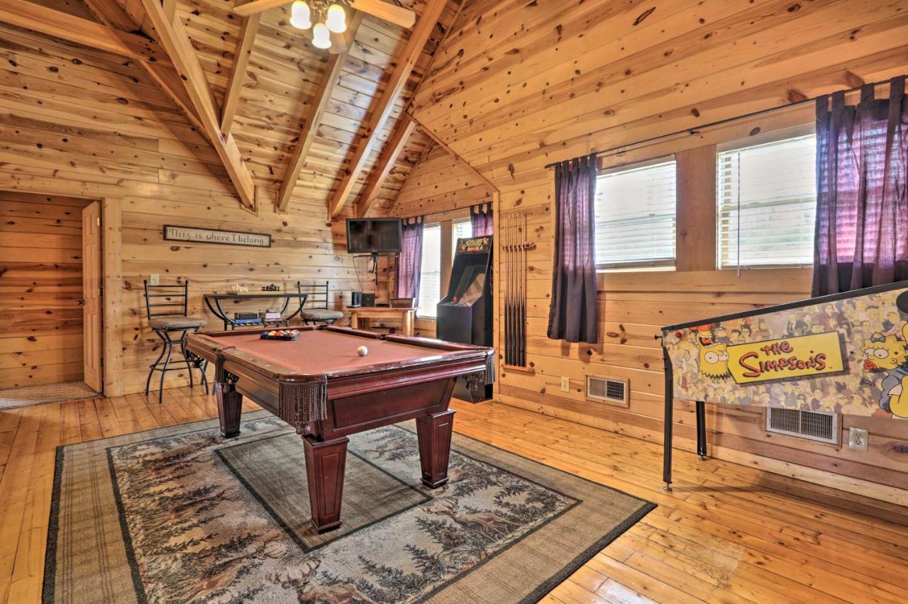 Pigeon Forge Cabin With Games, 1 Mi To Parkway! Dış mekan fotoğraf